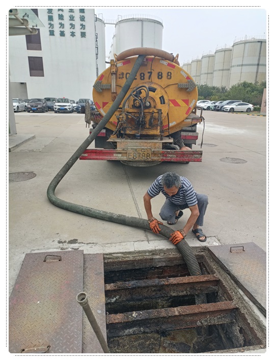 横栏镇隔油池清掏