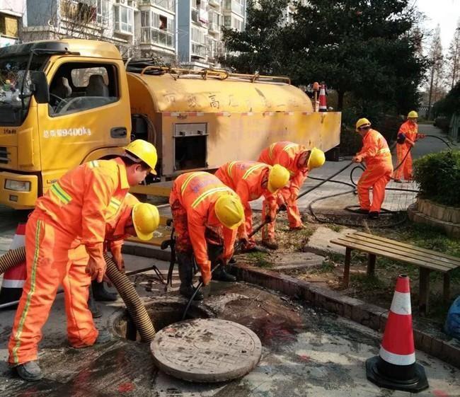 横栏镇市政管道清淤